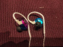 KZ zst x入耳式有线圈铁耳机可换线 高解析高音质hifi耳机 发烧入门级游戏音乐通话耳机耳麦 炫彩 无麦版 实拍图
