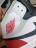 Jordan篮球鞋男子AJ 1乔丹JORDAN 1中帮运动鞋852542-100白黑44 实拍图
