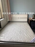 壹穆 床 实木床1.8米双人排骨架床简约现代小户型白色气压高箱储物床 实木床+环保棕垫 1.5m*2m(气压款) 实拍图