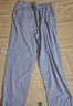 恒源祥纯棉睡裤男士薄款全棉休闲长裤运动宽松大码家居裤春秋季 浅灰色 L (95) 170 实拍图
