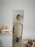 雅鹿品牌长款羽绒服女长过膝新款冬季加厚保暖时尚宽松鸭绒连帽外套 米白 S （推荐100-125斤） 实拍图