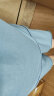 浪莎男士睡衣莫代尔冰丝可外穿夏季圆领简约休闲家居服套装 浅蓝 XL 晒单实拍图