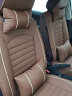 翰静2025新款汽车坐垫全包围四季通用皮座垫五座小车免拆汽车座套适于 摩卡棕 大众捷达宝来速腾高尔夫朗逸迈腾 实拍图