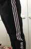 阿迪达斯（adidas）男裤 25秋季新款运动裤跑步训练裤子棉质透气休闲束脚针织长裤 绅士黑/双层针织/主推款 2XL 码【185-190cm/190-200斤】 实拍图
