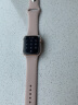 图登适用苹果手表表带apple watch9硅胶iwatchSE/7/8运动表带男女潮流 经典-粉砂色 38/40/41mm（加长码） 实拍图
