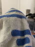 最生活新疆长绒棉加长加大加厚毛巾 纯棉吸水吸汗 柔软透气 蓝色条纹 晒单实拍图