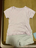 顶瓜瓜顶呱呱睡衣女夏纯棉短袖可外情侣穿家居服套装女甜心粉160 实拍图