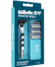 吉列（Gillette） 锋速3手动剃须刀男士刮胡刀手动三层刀头原装 锋速三4刀头1刀架+收纳盒 实拍图