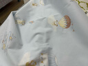 全棉时代婴儿春夏秋冬可洗隔尿垫纯棉新生儿宝宝大号护理垫姨妈垫床单 【抗菌针织】环球旅行 90x70 实拍图