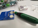 美耐特电磨机小型迷你电磨笔玉石雕刻机抛光打磨切割机根木雕磨光机文玩 12v插电定速款【官配套装】 实拍图