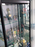品翔手办展示柜礼品玩具货架防尘家用玻璃陈列柜乐高动漫模型 60*35*180【含钢化玻璃不含灯】 实拍图