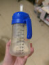可可萌（COCOME）咕噜PPSU硅胶吸管奶瓶儿童1岁以上大宝宝带手柄喝水杯280ML天空蓝 实拍图