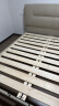 京东京造真皮床 头层牛皮|高靠背床头|纯实木床架 主卧双人床1.8×2米BL13 晒单实拍图