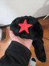 雷锋帽男冬季冬天刺绣五角星帅气加厚保暖护耳帽子男东北户外骑车防寒棉帽 头像五星 均码 实拍图