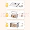 全品屋收纳柜储物柜收纳箱带轮置物柜衣柜可折叠厨房简易安装收纳柜 【面宽65cm】可折叠收起 单层【不含轮】 实拍图