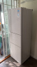 松下（Panasonic）265升家用三门冰箱 60cm超薄小 自由嵌入式 银离子kang菌 风冷无霜 磨砂白色NR-EC26WPA-W 晒单实拍图