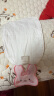 爱贝迪拉婴儿吸汗巾A类纯棉纱布幼儿园儿童垫背巾3层3条单向导湿女童小号 实拍图