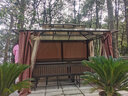 藤朝家具（Teng chao jia ju）户外庭院凉亭简易组装别墅楼顶露天台室外花园院子亭子 3X4M亭+3座+2桌+双帘【8柱】 实拍图