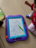 琪趣 儿童画板彩色磁性超大号写字板宝宝笔涂鸦板婴幼儿1-2-3岁早教玩具学习绘画玩具 44X34CM超大号紫色9988A 配1笔+工具 实拍图
