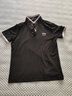 JEEP SPIRIT吉普短袖T恤男夏季男士修身上衣翻领POLO打底衫男装 黑色 3XL 实拍图