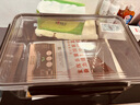uabc加厚食物保鲜盒食品级冰箱收纳盒厨房蔬菜水果鸡蛋储物盒带盖 5600ml【食品级材质丨严实密封】 黑色【实际容量只多不少】 实拍图