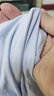 芬也孕妇哺乳吊带背心免穿内衣母乳喂奶上衣防走光可外穿夏季春秋内搭 蓝色 【优可丝抑菌 冰奶皮】 XXL 【适合：130斤-150斤】 实拍图