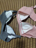 婧麒（JOYNCLEON）哺乳文胸孕妇内衣怀孕期哺乳薄款喂奶文胸产后前开扣无钢圈托聚拢 豆沙色3128【薄款透气聚拢】 75C 实拍图