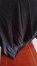 布先生可机洗短袖羊毛T恤男秋冬打底针织衫 钢琴黑 XXL/185  晒单实拍图