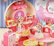 雅斯妮娃娃玩具女孩过家家公主屋甜甜圈厨房换装洋娃娃DIY儿童生日礼物 实拍图