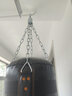 爱倍健（AIBEIJIAN）加厚沙袋健身拳击训练器跆拳道沙袋 散打拳击沙包成人吊式沙袋 实心1.2米进口超纤皮 实拍图