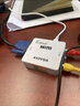 礼嘉 GC-ZH618 MINI AV转VGA转换器模似信号视频连接器 机顶盒转接电脑显示器屏看电视视频TV转电脑转换盒 实拍图