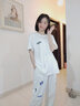 澳贝妮新疆重磅纯棉t恤男女同款中国风国潮短袖打底衫ins夏季大码半袖潮 CHINA+REGE XXL  135-155斤 实拍图