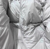森马[明星推荐轻松羽绒系列]三防羽绒服男冬季情侣纯色外套上衣 [24款90高标绒子]深灰 灰鸭绒 M 实拍图