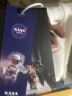 NASA GISSNASA潮牌联名款 短袖t恤男2022夏季情侣潮流圆领体恤男宽松上衣服 NA5313-白色 M  建议110-130斤 实拍图