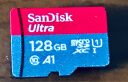闪迪（SanDisk）128GB TF（MicroSD）内存卡 A1 U1 C10 至尊高速移动版存储卡 读速140MB/s 手机平板游戏机内存卡 晒单实拍图