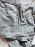 七匹狼中领秋衣秋裤男纯棉半高领抗菌保暖内衣男士套装线衣线裤棉毛衫裤 中领秋衣+秋裤套装(全棉抗菌)浅灰 L (170) 推荐体重110-130斤 实拍图