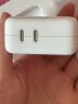Apple/苹果 35W 双USB-C端口 电源适配器 双口充电器 充电插头 实拍图
