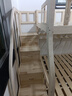 雷扬【上门安装】实木上下床双层床架上下铺双人亲子床两层木床高低床 梯柜上130下150+书架+抽屉+2床垫 包安装 实拍图