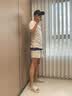 邦有道浴室拖鞋洗澡沐浴男打孔带洞洞速干居家漏水透孔镂空EVA软卫生间 灰色 42-43 (适合41-42码) 实拍图