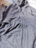 伊芙丽（eifini）无缝成型气质连帽拉链通勤羊毛针织开衫女202春装新款上衣 灰色 L 120-135斤 晒单实拍图