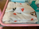 好孩子（gb）婴儿浴巾宝宝纱布浴巾纯棉六层纱布被7A抗菌纱布浴巾95*95 礼盒 实拍图