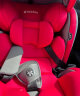 Heekin德国 儿童安全座椅汽车用0-4-12岁婴儿宝宝360度旋转ISOFIX硬接口 时尚红(ISOFIX+360度旋转) 实拍图