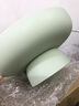 ku-life高脚干果盘水果盘可沥水果篮糖果盘网红零食点心托盘塑料茶点盘高足盘 白色 实拍图