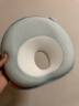 Babymoov法国婴儿定型枕专属枕头 宝宝头型矫正偏扁头枕 科学调整呵护头型 圆形定型枕（0-6个月）-蓝 实拍图
