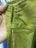 朵朵·可可24夏季新款简约吊带性感美背凉感九分裤睡衣女家居服套装 军绿 155(S) 晒单实拍图