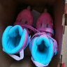美洲狮（COUGAR） 溜冰鞋儿童套装 可调轮滑鞋MZS885粉色M码 实拍图