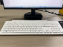 雷柏（Rapoo） 8200G 键鼠套装 无线蓝牙键鼠套装 办公键盘鼠标套装 多模无线键盘 蓝牙键盘 鼠标键盘 白色 实拍图