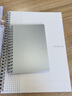 LIHIT LAB.日本LIHIT LAB.喜利HIRAKUNO方格活页线圈本简约大方记事本笔记本商务办公用品学生文具 A6银灰 实拍图