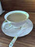 瓷侠客欧式骨瓷咖啡杯套装下午茶具高档精致陶瓷英式红茶杯碟套装家用女 粉黛佳人 杯碟勺 实拍图