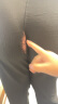 南佩 裤子夏季男薄款韩版潮流冰丝裤子男休闲裤宽松直筒九分裤 K62-黑色（薄款） 2XL（140-150斤） 实拍图